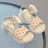 Sandales enfants filles antidérapantes doux plage pantoufles été diapositives mignon arc princesse chaussures enfant en bas âge bébé chaussure enfants baskets décontractées H2422918