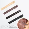 Hair Accessories 4pcs Barrettes Non-slip Home Clips Set Rectangle Matte Nude Color For Thick Thin Women Girls