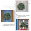 Decorative Flowers Grape Vine Wreath Delicate Home Decor Natural Pendant Door Hanging Christmas Unique Garland