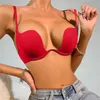 Abbigliamento da yoga Push Up personalizzato Nascondi il lato posteriore Scolpisci il grasso Solleva il reggiseno modellante per il corpo delle donne senza cuciture Reggiseni sportivi per modello