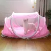 Mats Cat Tent House Folding Cat Tent Bed Outdoor Portable Dog Cat Tent For Cat Small Dogs Sleep Bed Breathable Pets Playpens