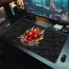 Almofadas Oni Big Mouse Pad XXL Laptop Notebook Tapetes Gamer Mousepad Japão Gaming Mouse Pad Grande Bloqueio Borda Teclado 1000x500mm Tapete de mesa