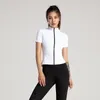 Aktiva skjortor Slim Yoga Jacket Fitness Kortärmad Sports Zipper Cardigan T-shirt Stand Collar Woman Ropa Deportiva Mujer Top Deportivos