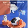 Oyuncak Uzaktan Kumanda Etkileşimli Kedi Oyuncak Akıllı Otomatik Elektrikli Akıllı Spor Self Taşıma Dengesi Etkileşimli Araba Kedi Oyuncaklar