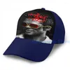 Ball Caps Mode Tyler Durden - Illustratie Basketbalpet Heren Dames Grafische Print Zwart Unisex Volwassen Hoed