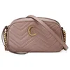 Marmont Mała torba wkładka na ramię dla kobiet Crossbody Średnia mała duża luksusowa nazwa marki Białe torby Designer Womens Plus Rozmiar torebki