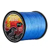 Linjer Josby Fishing Line 8 Strands 500m Multifilament Sea Spinning Japanese Flätad PE Wire Invisible Speckle Cord -tillbehör