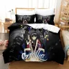 Conjunto 3D Impresso Gorillaz Music Band Bedding Conjunto de meninos meninos meninas gêmeas queen size cover brophcase bastid