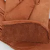 Gloves Motorcycle Gloves Brown Cowhide Leather Work Gloves, Driving / Gardening / Cycling / Fruit Picking Safety Gloves