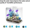 Zubehör 5PCS Fischform Aquarium Filtermaterial Biochemische Nitrifizierende Bakterien Wasserreinigung Luftbefeuchter Zubehör