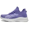 Femmes Chaussures de course Breatchables Lace-Up Mesh noir blanc violet Purple Gris Pink Shoes Mens Trainers Sports Sneakers Gai