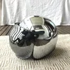 Caschi moto Sliver Chrome Dot Approvato Casco retrò Casco 3/4 Open Face Cafe Racer Chopper Capacete Ce