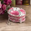 Scatola portagioielli da donna Splendida scatola del tesoro Scatola decorativa per gioielli Scatola regalo souvenir