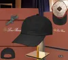 Brim Hats Loro Piana Mens 야구 면화 캐시미어 모자 피트 모자 여름 자수 Casquette Beach Hats 240229