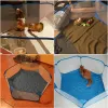 Gaiolas novos pequenos animais respirável dobrável cerca portátil pequeno pet gaiola tenda playpen para hamster ouriço filhote de cachorro gato coelho cobaia