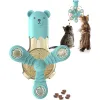 Toys Paws için All Interactive Bulmaca Kedi Besleyici Oyuncaklar Beyin Stimülasyon Oyuncaklar Bir Catnip Top ile İç Mekan Kedileri İçin Yavaş Besleyici A LED BALE