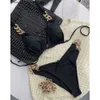 Brasilianska 2 stycken bikinis set chain designer badkläder kvinnor sexig biquini 2023 push up baddräkt strand baddräkt xl kvinnlig maillot de bain femme biquinis'g'g''xkr5