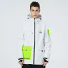 Jackets Sneeuwpaksets voor mannen en vrouwen, snowboardkleding, waterdichte, buitensportkostuum, ski -slijtage en broek, winter