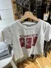 レディースTシャツヴィンテージバンドプリントコットンTシャツカジュアルサマーラウンドネックルースショートスリーブティー女性クラシックグラフィックストリートウェアトップス