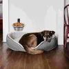 Feeding Bowl Dog Bowls Elevated Water Cat Pet Food Wall Mounted Hanging Raised Dispenser Kitten Anti Stand Pets Puppy Convenient Cats