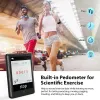 Oyuncu Ruizu M7 Metal Bluetooth 5.0 MP3 Müzik Çalar Yerleşik Hoparlör 2.8 İnç Tam Dokunmatik Ekran Hifi Walkman FM/E -Kitap/Pedometre