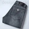 Designer Hommes Jeans Marque International Élastique Lâche Tube Droit Casual Jeunes Slim 24ss