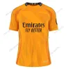 24 25 Bellingham Soccer Jersey Valverde Vini Jr. Madrids 2024 2025 Rodrygo 9 10 Mbappe Fan Player Version Dragon 15 Tassen Fußball -Hemd -Kit Real Uniform Orange Grey