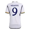 23/24 Mbappe Fan Oyuncu Versiyon Erkekler Çocuk Futbol Kitleri Üniforma Reals Madrids Eve 3rd Bellingham Futbol Gömlekleri Rodrygo Modric Vini Jr Camavinga Futbol Jersey