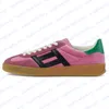 2024 Bold Casual Shoes Dames Designer Sneakers Pink Glow Platform Schoen Oranje Vegan Wit Gum OG OG Footwear Men Women Outdoor Sports Trainers 36-45