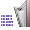 Haier BCD 186KB 196TC 208K/A 175KAN Magnetic PVC Rubber