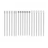 Outils de bar en acier inoxydable Cocktail Picks Fruit Stick Tooticks Martini Dessert Forks Sticks Cuisine ToolsLT127 Drop Livraison Accueil Gar Dhmt4