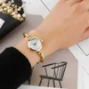 Andra klockor Automatiska kvinnor Small Gold Bangle Armband Luxury ES Rostfritt stål Lamer Quartz Wrist Brand Casual Women T230905