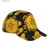 Ball Caps Baseball Cap Golden Baroque Hat New Fashion High Quality Man Racing Motorcycle Sport hats T230728