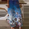 Camisolas Sin Mangas Vestido De MujerCamisola Estampado Floral BanqueteVestidos Casuales Verano Liso