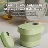 Foot Treatment Foldable Fully Automatic Massager With Bubble Infrared Heating Washing Feet Electric Household FootBath SPA Massage Machine 230831