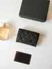 card holder Bags Luxury designer women card holders fold flap classic pattern caviar lambskin wholesale black woman small mini wallet caitlin_fashion_bags