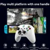 ゲームコントローラージョイスティックワイヤレス2.4G BT MECANICAL GAME CONTROLLER FOR PRO PC Android iOS Tablet Smart TVセットトップボックスゲームパッドハンドルHKD230831