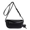 Sacos de noite Moda Flip Mulheres Bolsa Tecido Alças de Ombro Bolsa Dos Desenhos Animados Pingente Crossbody Lady Dumpling Satchel