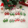 Charm Vintage Fashion Green Red Color Star Ball Christmas Earring Women's Resin Earring Popular Jewelry Christmas Day's Families Gifts T230727