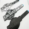 Autocollant latéral de voiture King Ranch F150, noir argenté blanc, emblème de porte arrière, Badge lettre 3D, plaque signalétique de remplacement pour F-150174Q