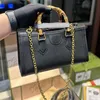 Diana Tote Bags Bamboo Handle Tous Luxury Designer Double Jumbo G Top Leather Handbags Crossbody Mini Tote Interlocking G Black Bucket Counter Count