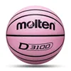 Balls Molten Original Basketball Ball Size 765 High Quality PU WearResistant Match Training Outdoor Indoor Men basketbol topu y230912