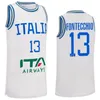 Print World Cup Italy Basketball 54 ALESSANDRO POLA Jersey Italia 70 LUIGI DATOME 40 LUCA SEVERINI 1 Nico MANNION 18 MATTEO SPAGNOLO 30