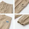 Męskie spodnie streetwear multi kieszeni męskie męskie misy luźne proste joggingowe spodnie na zewnątrz taktyki wojskowe Joggers Mężczyzna