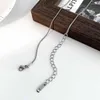 Pendanthalsband Pärla halsband Kvinnligt temperament nisch netröd ins benkedja koreansk version Student Simple Jewelry F19D