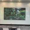 ALR Ambient Light avvisar CLR PET Black Crystal Frame Projection Screen 100 "- 120" för Ultra Short Throw Projectors toppklass