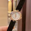 Lady Watch Diamond DIAL CAURD STRAP WRISTES TOP BRAND Robe Femme Femmes Watchs Valentin Gift Valentin Cadeaux de Noël pour les dames Montre de Luxe