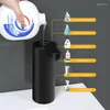 Badtillbehör Set Black Sensor Icke-kontakt Liquid Soap Dispenser för kök Automatisk tvätt Handmaskin Washer Shampoo Diskent