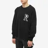 Men's Sweaters 007 Factory Initial Boucle Knitted Sweater High Street R Standard Top Quality Men Women Loose Round Neck Pullover Knitwear 230831