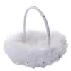 Wedding Flower Girl Basket Decorative Elegant Flower Decor Wedding Flower Basket Brud Basket249e